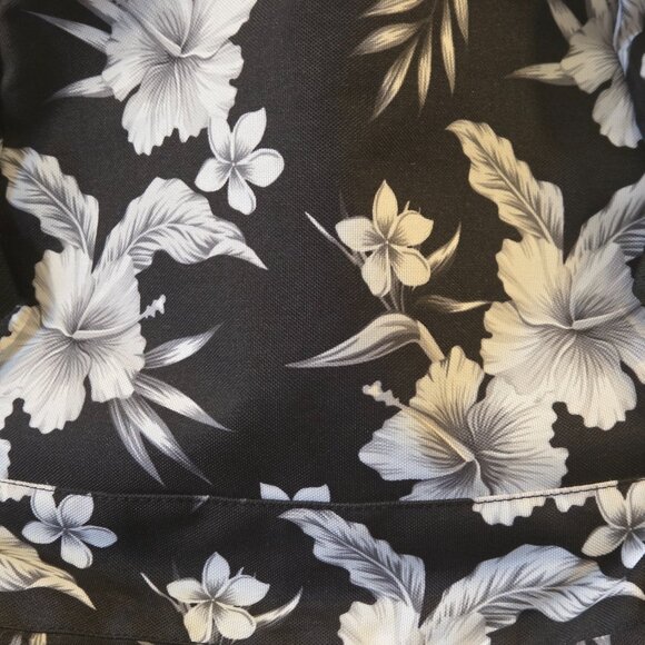 Urban Planet Canada Floral Backpack – Black/White - Picture 3 of 10